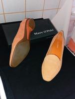 Slipper Marco Polo Wildleder orange, gr.39 Bayern - Bamberg Vorschau