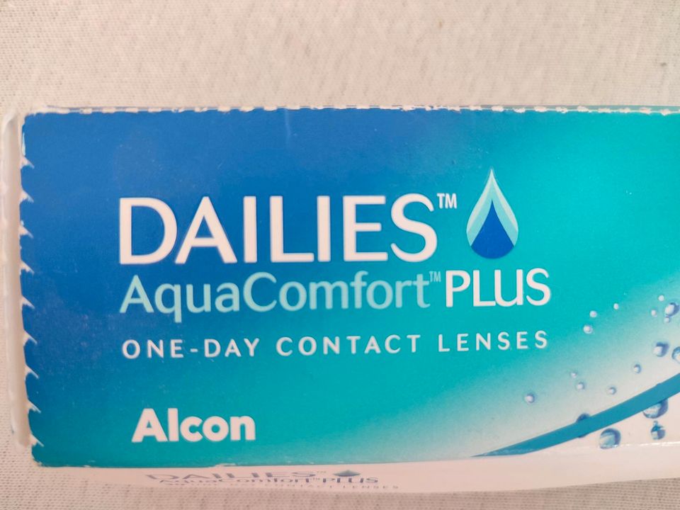 6x Kontaktlinsen DAILIES Aqua Comfort Plus (Tageslinsen) in Waiblingen
