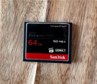 Extreme 64GB Compact Flash Speicherkarte Original CF Brandenburg - Finsterwalde Vorschau