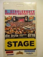 Die Ärzte, Tourpass, Backstagepass ,Stralsunder Hoffbraufest 2004 Berlin - Neukölln Vorschau