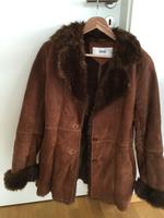 BIBA Echtleder Kunstpelz Lammfell Jacke Mantel Vintage Biba Frankfurt am Main - Ostend Vorschau