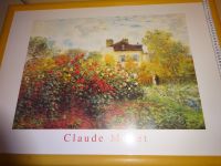 Druck/Gemälde von Claude Monet, hinter Glas + Holzrahmen Bayern - Neuenmarkt Vorschau