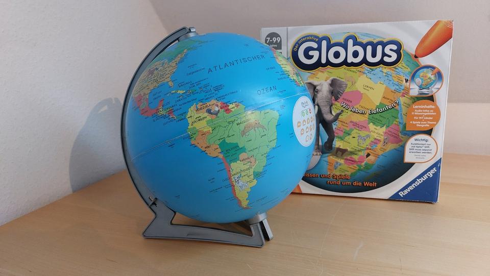 Wie Neu Tip Toi Globus und Mein großes Weltatlas Ostergeschenk in Viersen