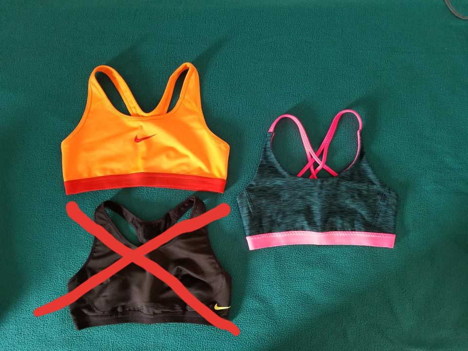 Sport-Bustier, Sport-BH, Größe M, Nike, H&M in Hardegsen