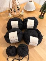 ROWAN Super Fine Merino Aran 4 Knäule grau schwarz anthrazit Dresden - Blasewitz Vorschau