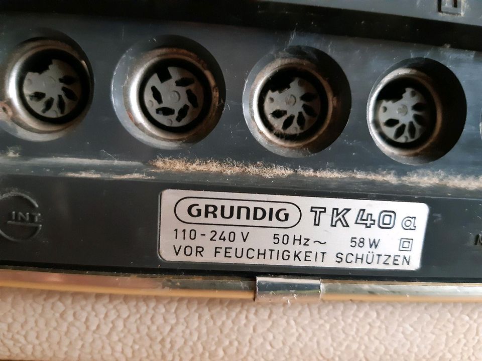 GRUNDIG TK 40 70er Jahre in Bad Zwesten