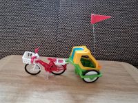 Playmobil 6388 Fahrrad mit Kinderanhänger komplett Berlin - Tempelhof Vorschau