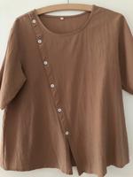 Bluse, braun, ungetragen, gr 40/42 Hessen - Kiedrich Vorschau