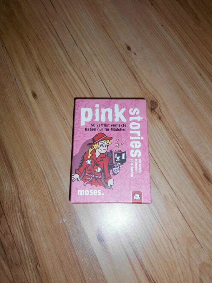 Pink Stories 50 verflixte Rätsel für Mädchen ab 8 Jahren wie neu in Hohnstorf (Elbe)