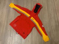 Jack Wolfskin Family Jacke 140 rot-gelb Bayern - Hallstadt Vorschau