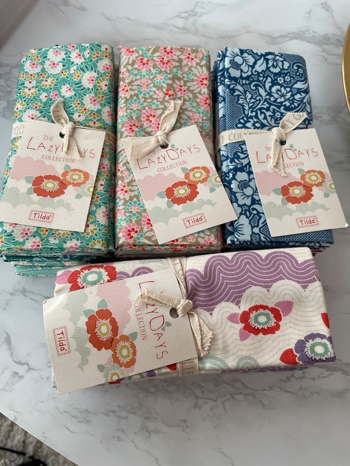 Tilda Fat Quarter Stoffpaket Lazy days in Hagenbach