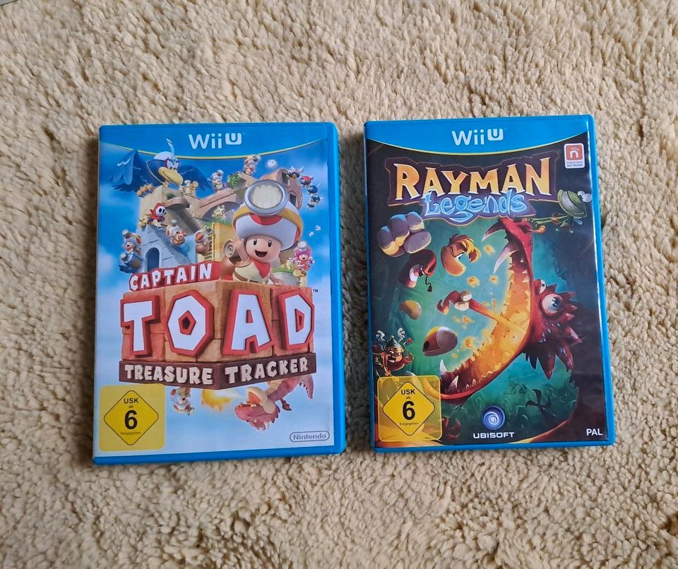 Wii, Wii U Spiele, Toad, Rayman,Splatoon,... in Kerpen