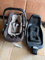 Maxi-Cosi Pebble Plus mit IsoFix FamilyFix One i-Size Rheinland-Pfalz - Dannstadt-Schauernheim Vorschau