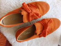 Wie neu - Gabor Sneaker Damen, Gr. 5 1/2, orange Bayern - Eichstätt Vorschau