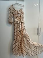 Super schmeichelhaftes Maxikleid mit Polka Dots Leipzig - Schleußig Vorschau
