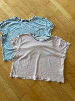 2 Shirts, grau & rose, Gr 134/140 Frankfurt am Main - Bockenheim Vorschau