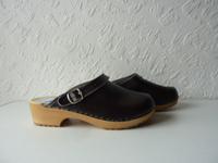 Holz Clogs ORTHOPEDIK Pantoletten Leder braun 41 NEU Dithmarschen - Eggstedt Vorschau