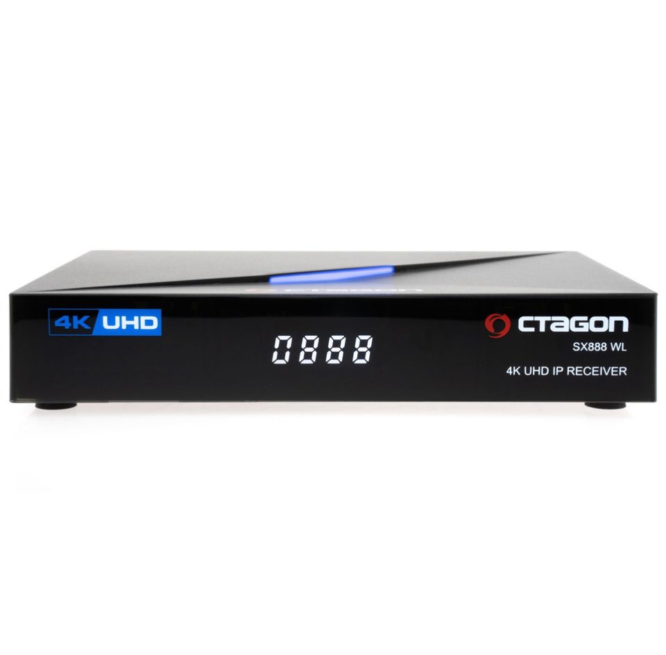 OCTAGON SX888 V2 4K UHD IP 5G Wi-Fi E2 Linux Smart TV Receiver in Nürnberg (Mittelfr)