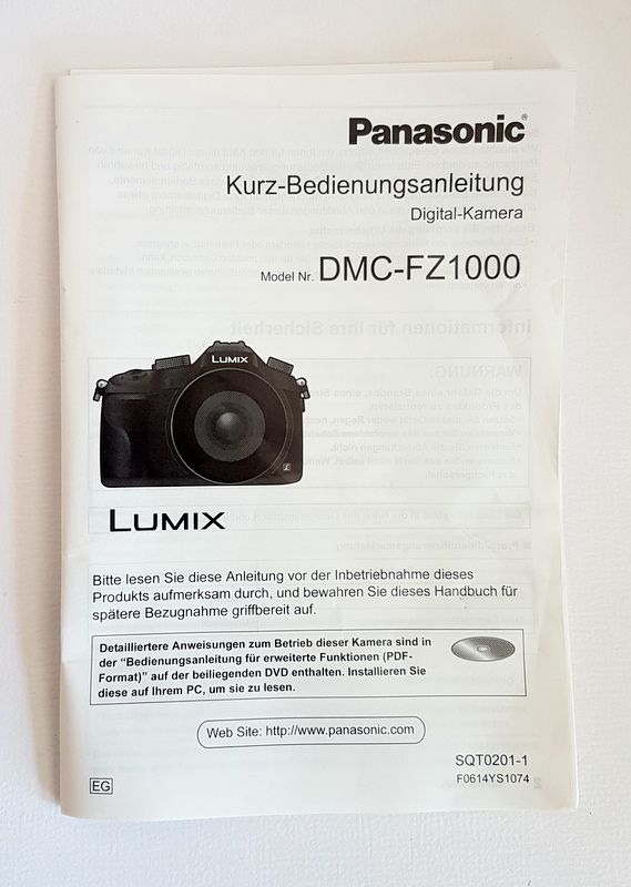 LUMIX FZ1000 (Panasonic) – Superzoom – fast neuwertiger Zustand in Sereetz