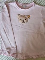 Maedchen Pullover Sweatshirt Gr. 122 Quietsch Baer Rosa  Steiff Burglesum - Burg-Grambke Vorschau