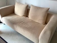 Couch, Sofa Velours, beige Berlin - Treptow Vorschau