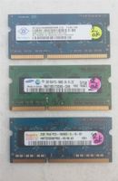Laptop RAM DDR3 Samsung + Hynix + Nanya 6GB (3x 2GB) 1Rx8 Baden-Württemberg - Remshalden Vorschau