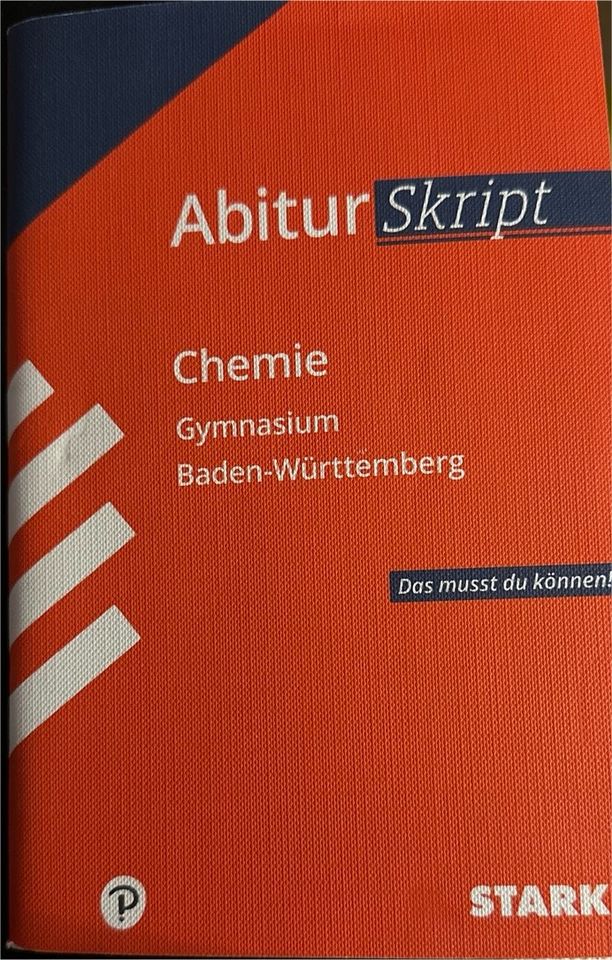 Abitur Skript– Chemie Baden-Württemberg in Tauberbischofsheim