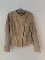 Jacke in Wildleder Optik beige Gr 36 wie neu Niedersachsen - Goslar Vorschau