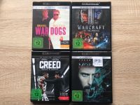 4K Ultra HD UHD Blu-ray War Dogs,Warcraft,Creed,Morbius Nordrhein-Westfalen - Wenden Vorschau