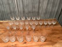 27 Vintage Gläser mit schönem Schliff. Sherry,Wein, Sekt & Wasser Bayern - Weilheim i.OB Vorschau