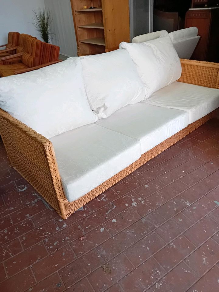 Rattansofa in Flensburg