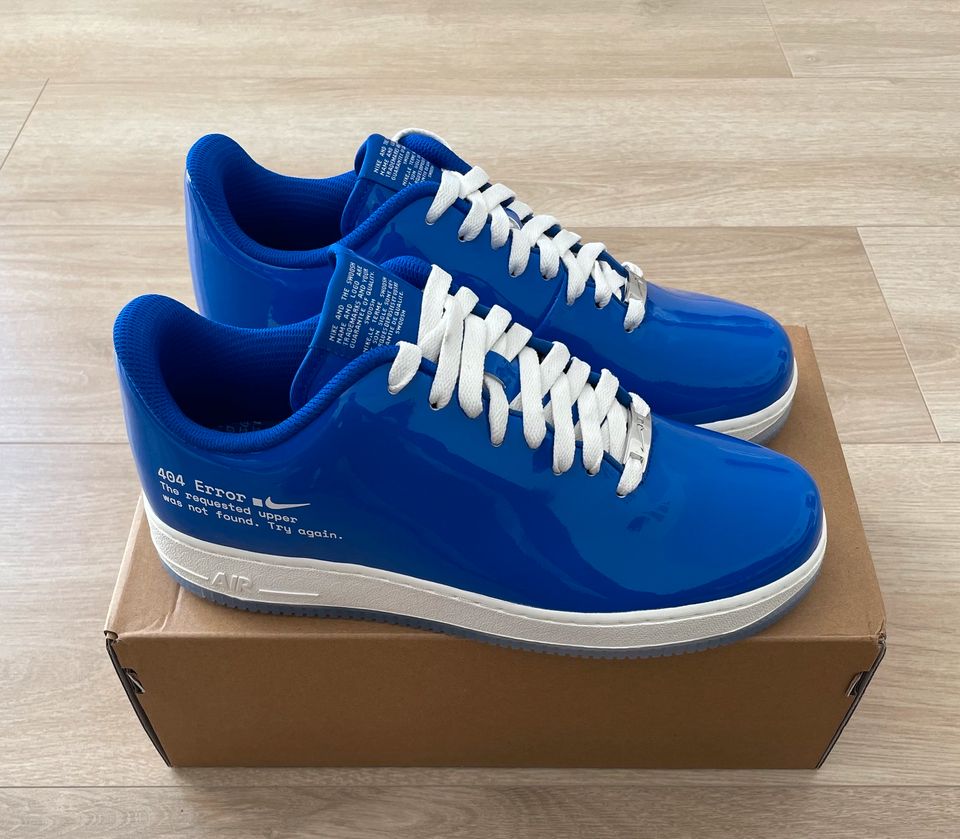 Nike Air Force 1 Low - .SWOOSH 404 Error - EU 42 - NEU in Braunschweig