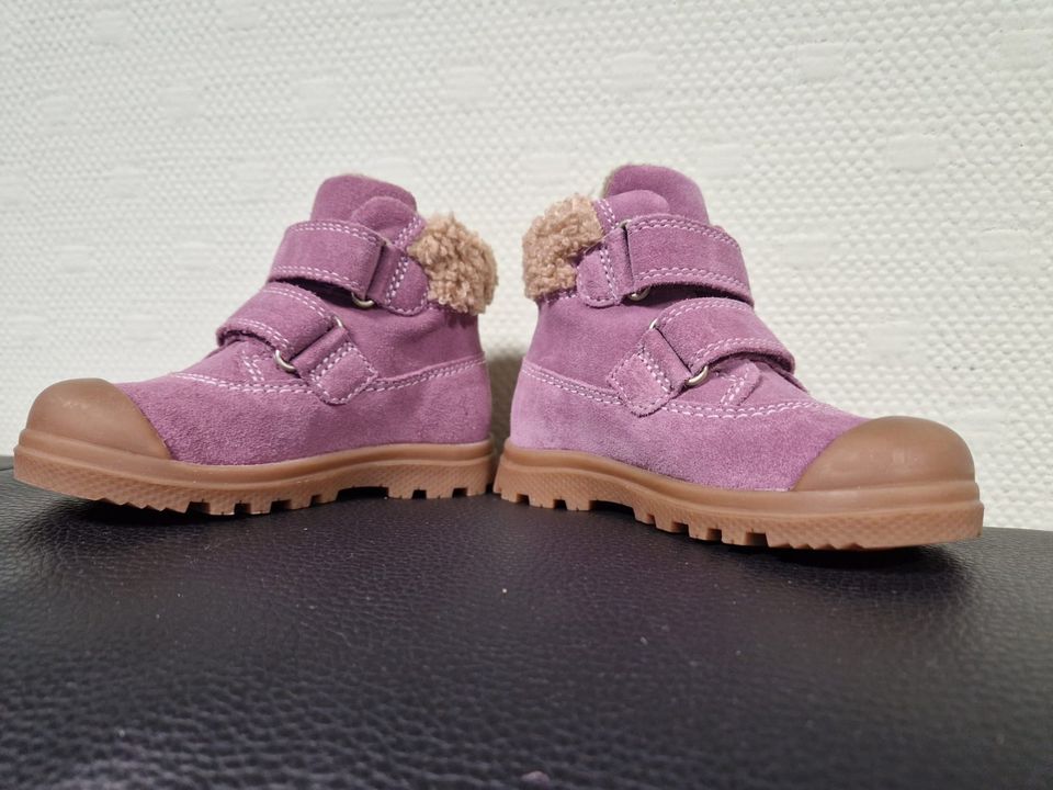 NEU Elefanten Stiefel gefüttert Lauflerner Gr.21 rosa - 14075813 in Radebeul