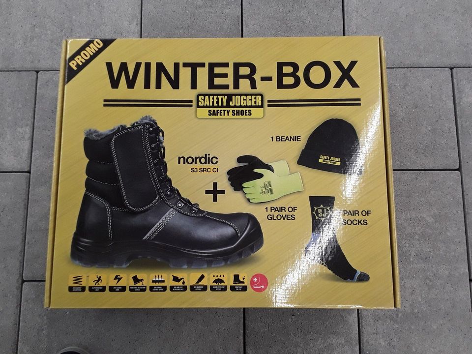 Winter-Box Promonordic Safety Jogger - Gr.45 - Sicherheitsstiefel in Niederfischbach