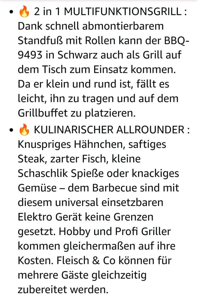 Barbecue Grill Suntec Wellness in Biederitz