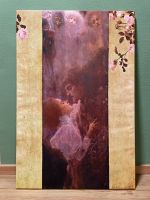 Kunstdruck auf Leinwand. Gustav Klimt "Die Liebe" Bayern - Marklkofen Vorschau