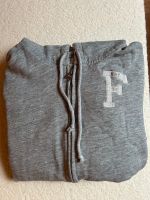 Abercrombie & Fitch Sweatshirtjacke grau L Nordfriesland - Hattstedt Vorschau