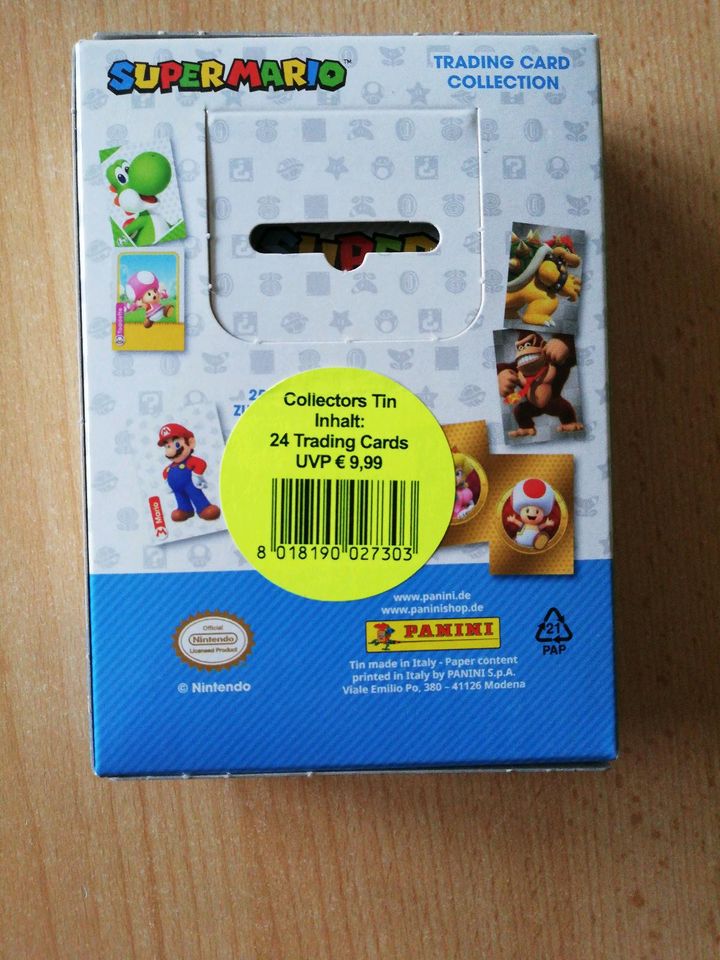 Super Mario collector's tin  karzen in Aglasterhausen