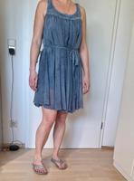 Kleid 34 36 38 blau Sommerkleid  Chiffon romantisch Rheinland-Pfalz - Bellheim Vorschau