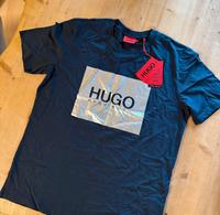 Hugo Boss Herren T-Shirt Gr. L Neu mit Etikett Dunkelblau Silber Niedersachsen - Osnabrück Vorschau