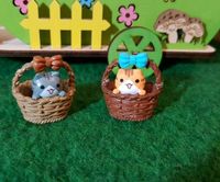 2 Katzen Kawaii , Farm World/Bauernhof Spielzeug Tiere Figur Thüringen - Erfurt Vorschau