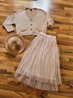 Sarah Italy High Waist Tüllrock Maxirock Midirock rosa rose Boho Hessen - Fulda Vorschau