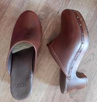❤️ UGG Clogs Mules 39 Leder braun stylisch top Bayern - Ochsenfurt Vorschau