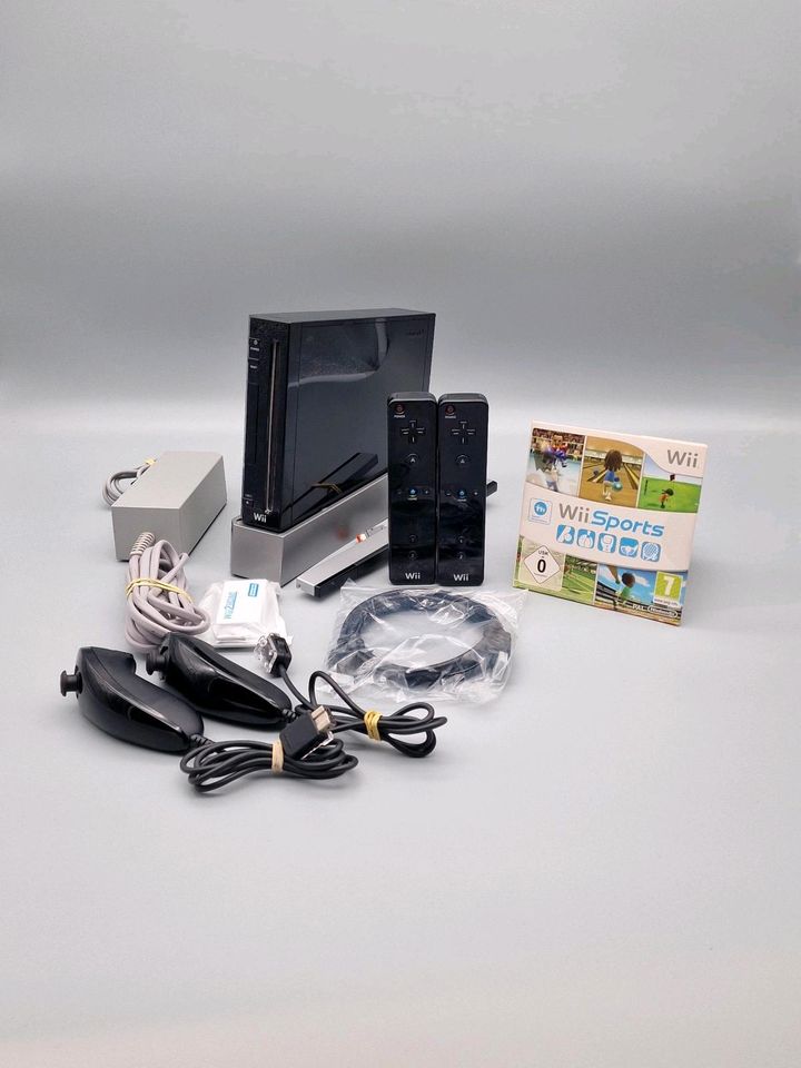 Nintendo Wii Sports Pack | Konsole | Schwarz | Refurbished ✅️ in Rhede