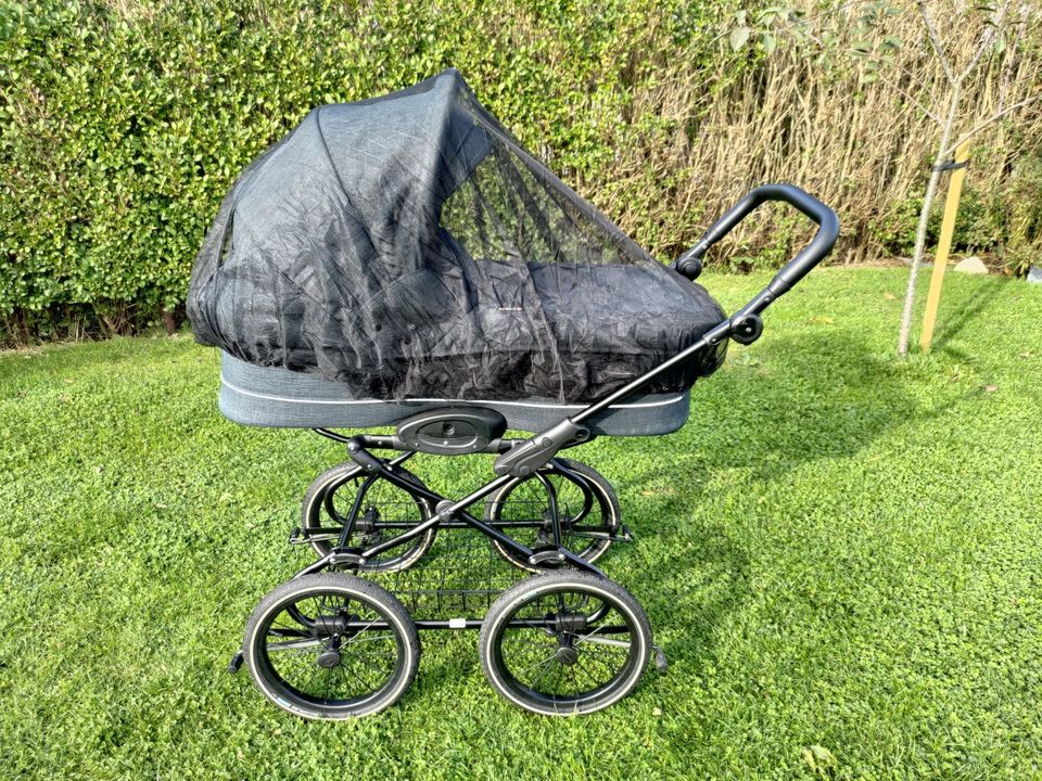 Großer Kinderwagen mit lange Liegefläche Basson Baby Grande Soft in Rostock