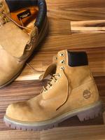 Timberland Boots – klassisch gelb-braun – Größe 43 – hoher Schaft Nürnberg (Mittelfr) - Mitte Vorschau