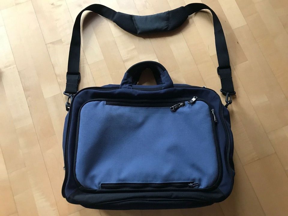 JanSport Laptop Tasche blau Schultertasche, Umhängetasche in Karlstein