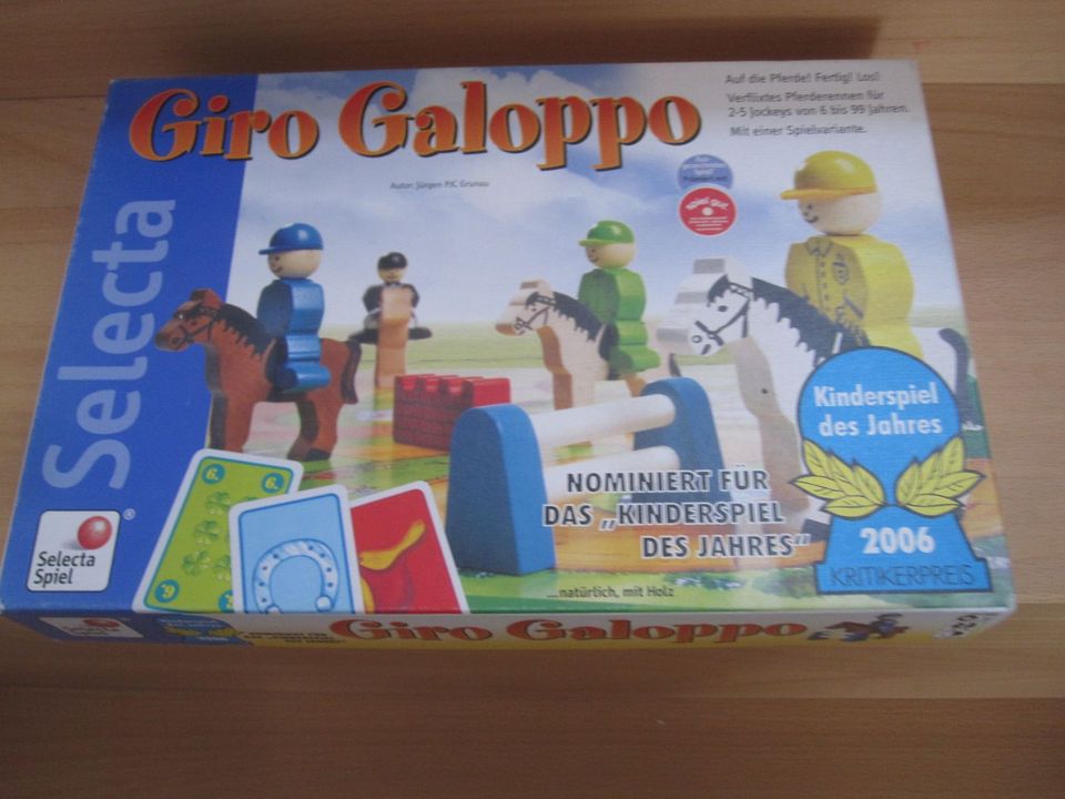 Giro Galoppo - Selecta - Pferderennspiel - Vollständig in Germering