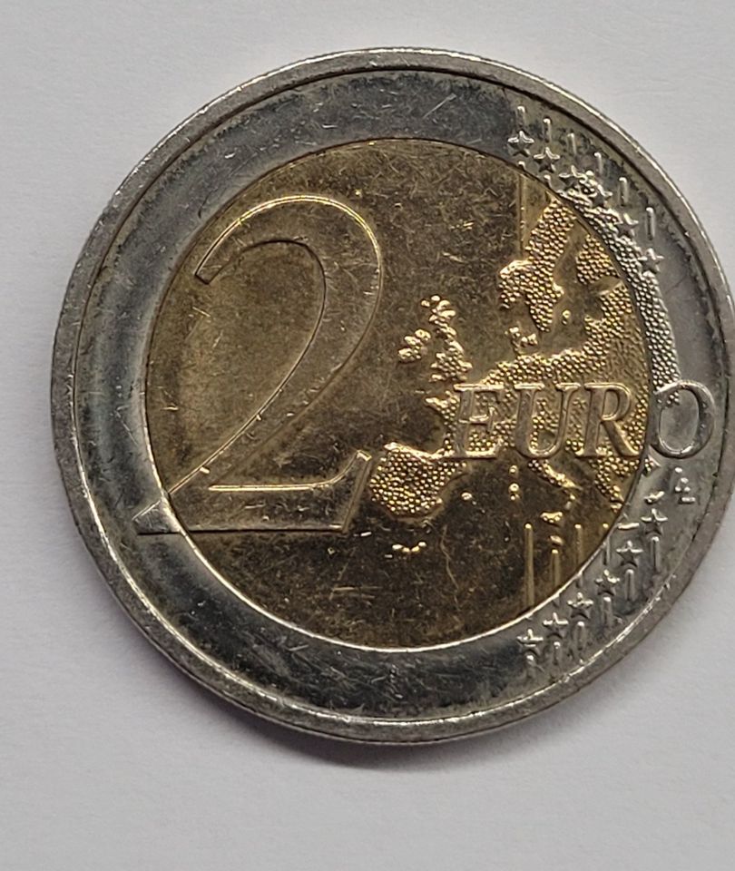 2 Euro Münze Deutschland, 30 Jahre Mauerfall 2019, in Werlte 