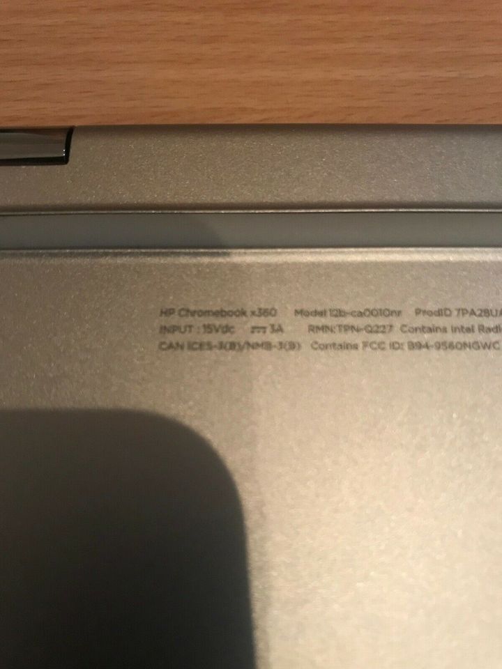 HP Chromebook x360 12b-ca0010nr weiß Notebook Laptop in Frankfurt am Main